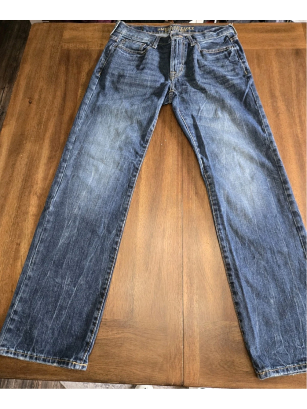 American Eagle Outfitters Jeans Women 30x32 Bootcut Original Straight Distressed